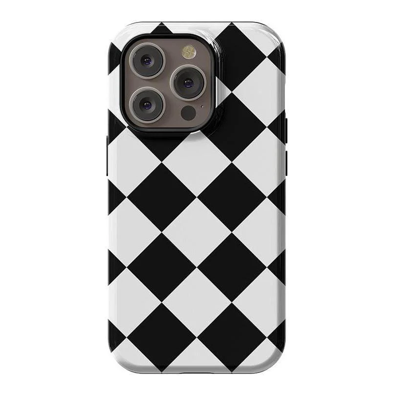 Black Checkerboard | High Contrast Design Case - Image 4