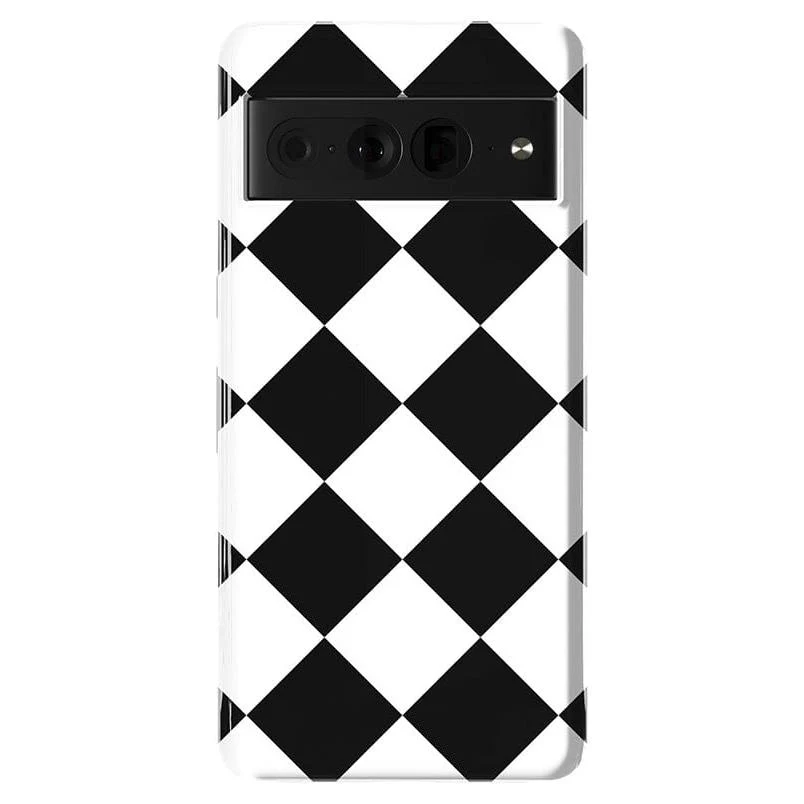 Black Checkerboard | High Contrast Design Case - Image 45