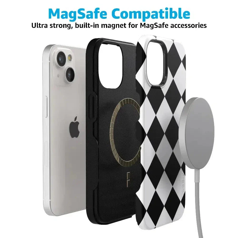 Black Checkerboard | High Contrast Design Case - Image 55