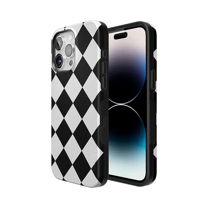 Black Checkerboard | High Contrast Design Case - Image 67