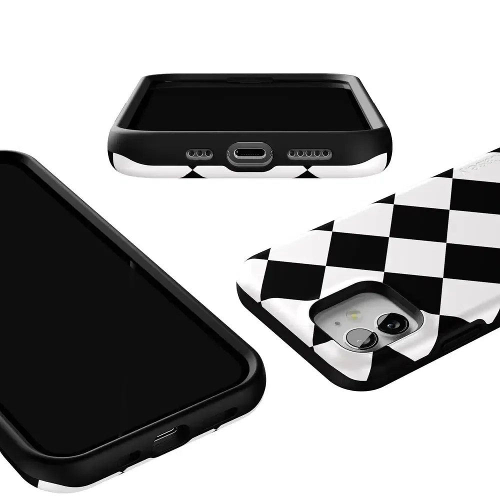 Black Checkerboard | High Contrast Design Case - Image 80