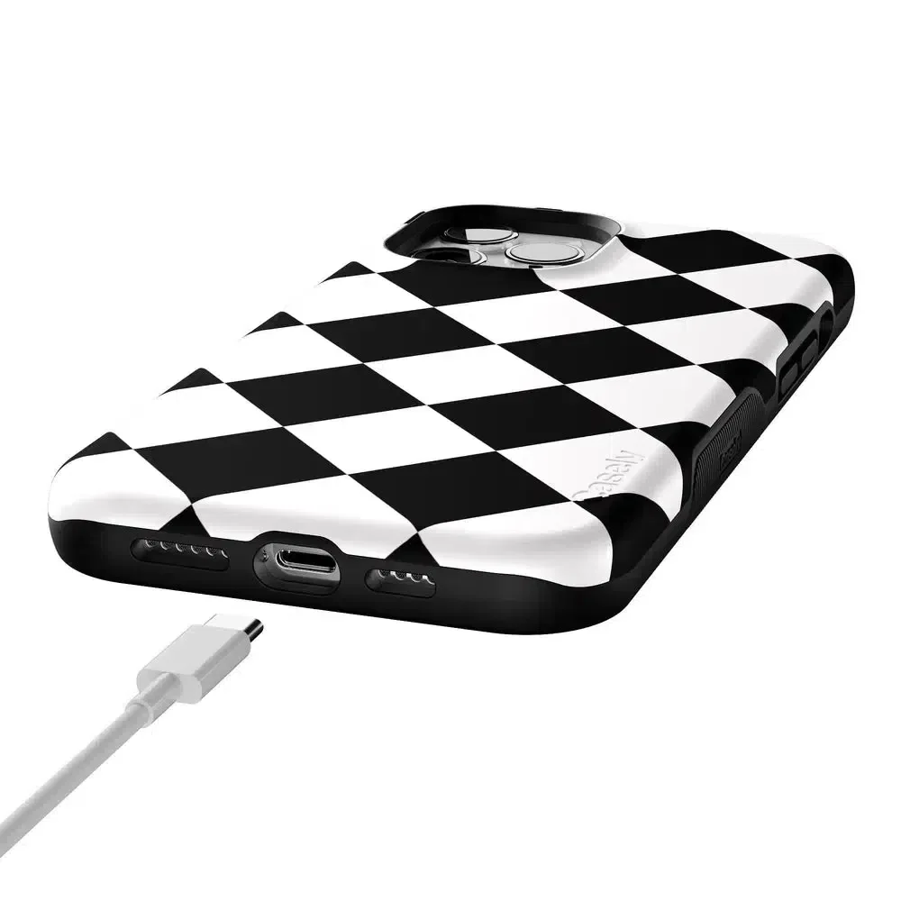 Black Checkerboard | High Contrast Design Case - Image 89