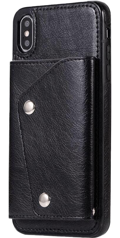 Black Vegan Leather | Wallet Case - Image 4
