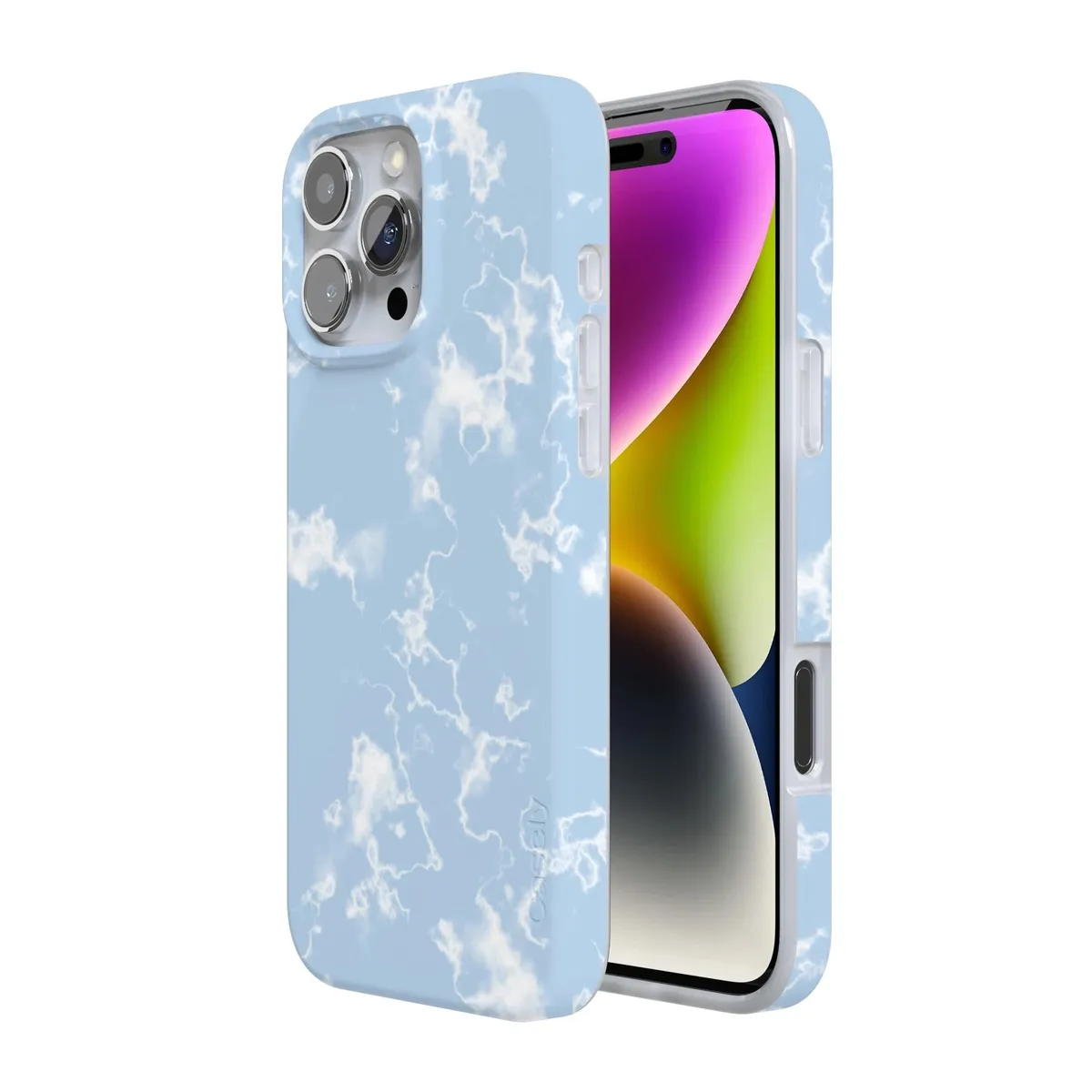 Light Blue Skies | Marble Clouds Case - Image 129