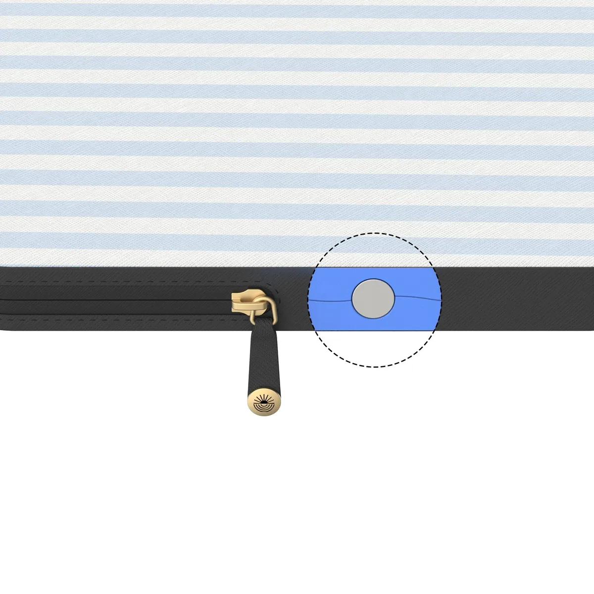 Blue Stripes | Sunday Best Laptop Case - Image 15