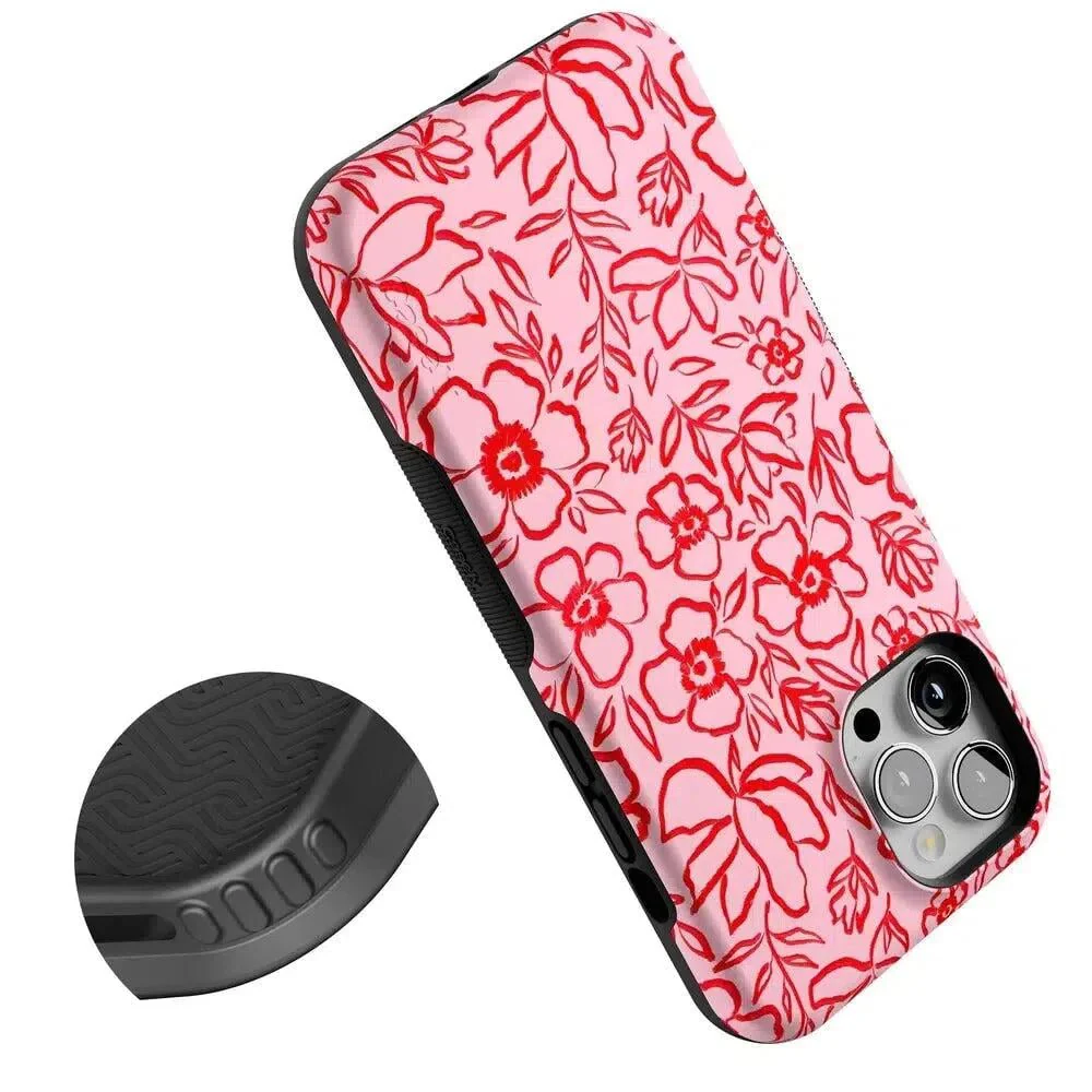 Blush Garden | Floral Doodle Case - Image 109