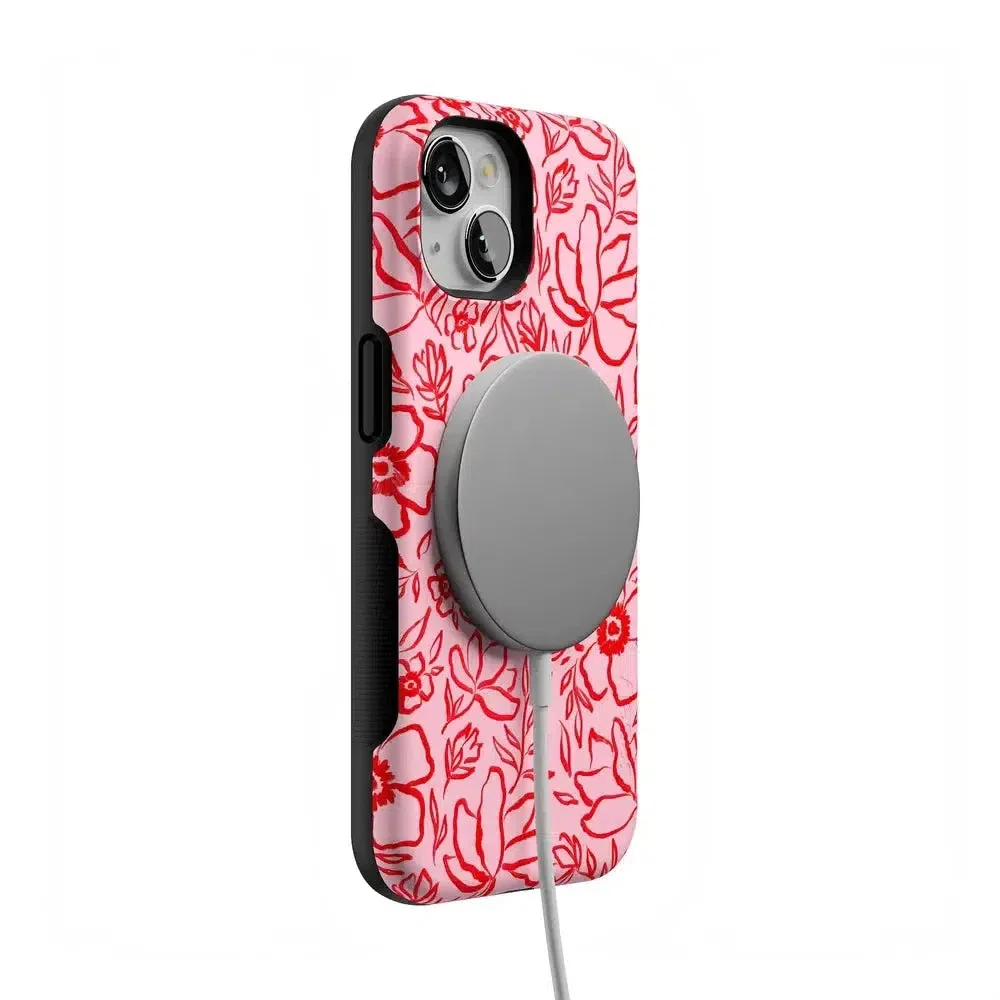 Blush Garden | Floral Doodle Case - Image 114