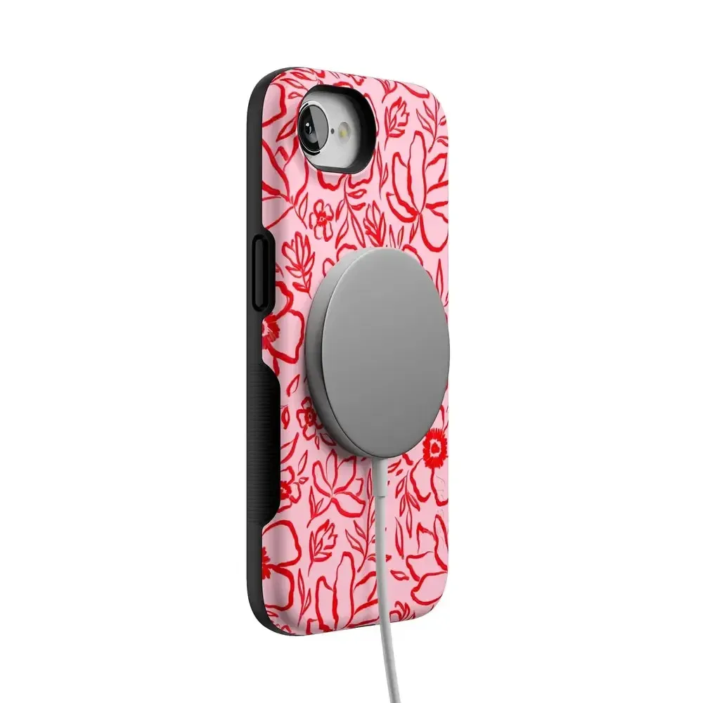 Blush Garden | Floral Doodle Case - Image 152