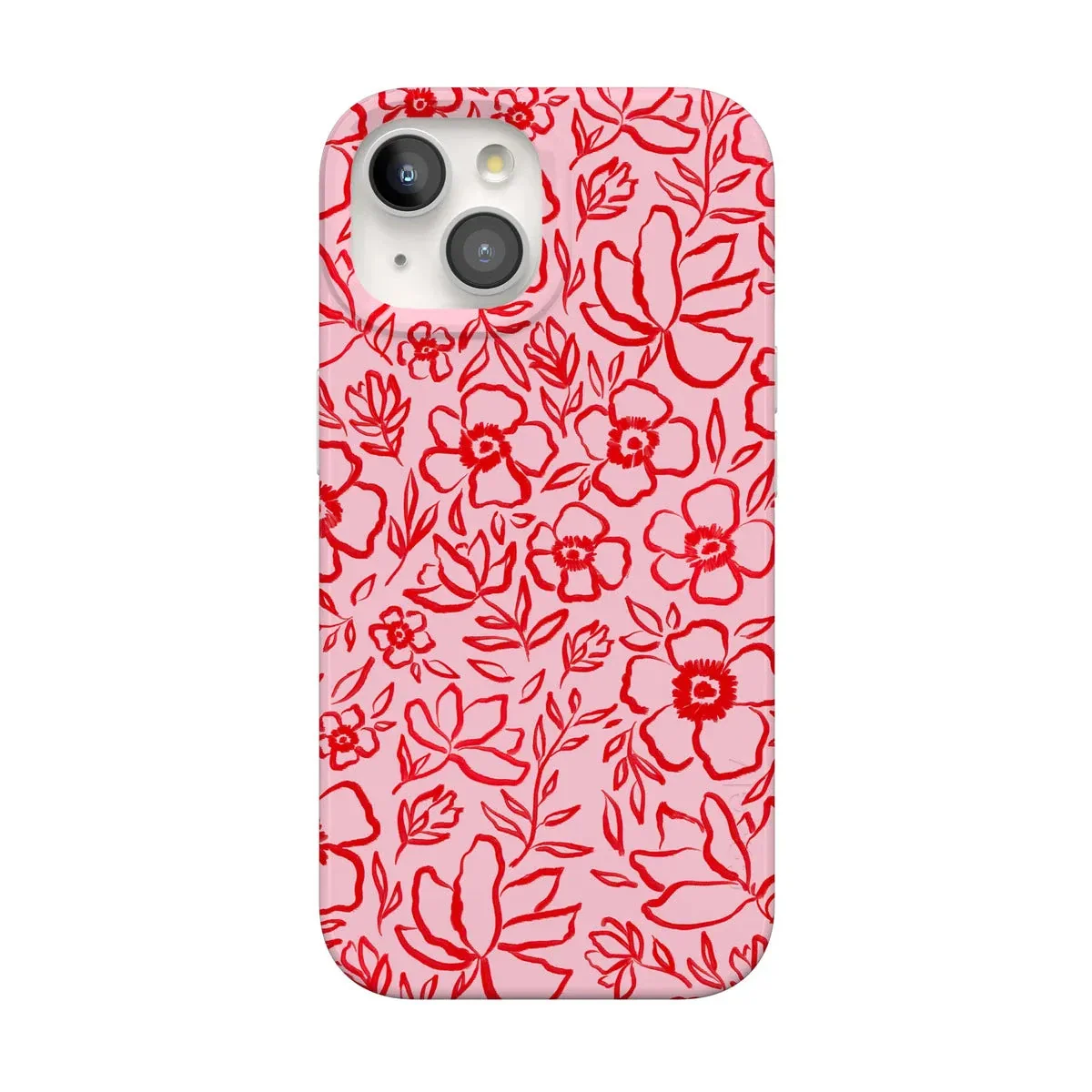 Blush Garden | Floral Doodle Case - Image 187