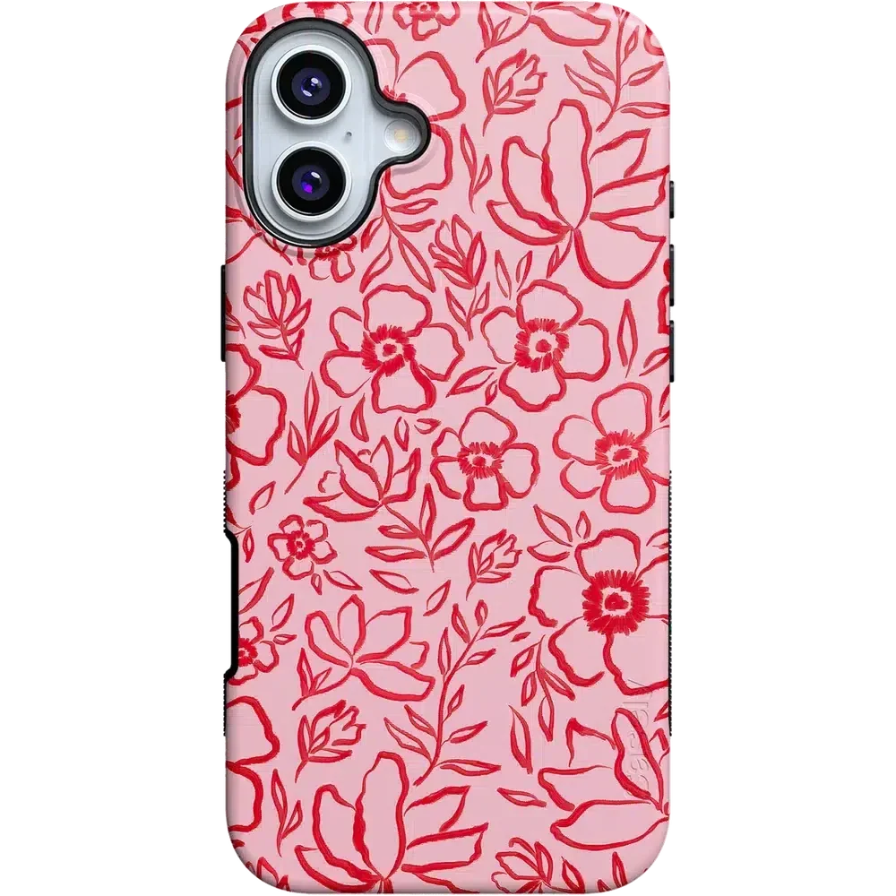 Blush Garden | Floral Doodle Case - Image 19