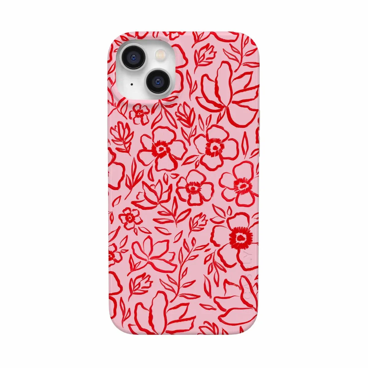 Blush Garden | Floral Doodle Case - Image 190