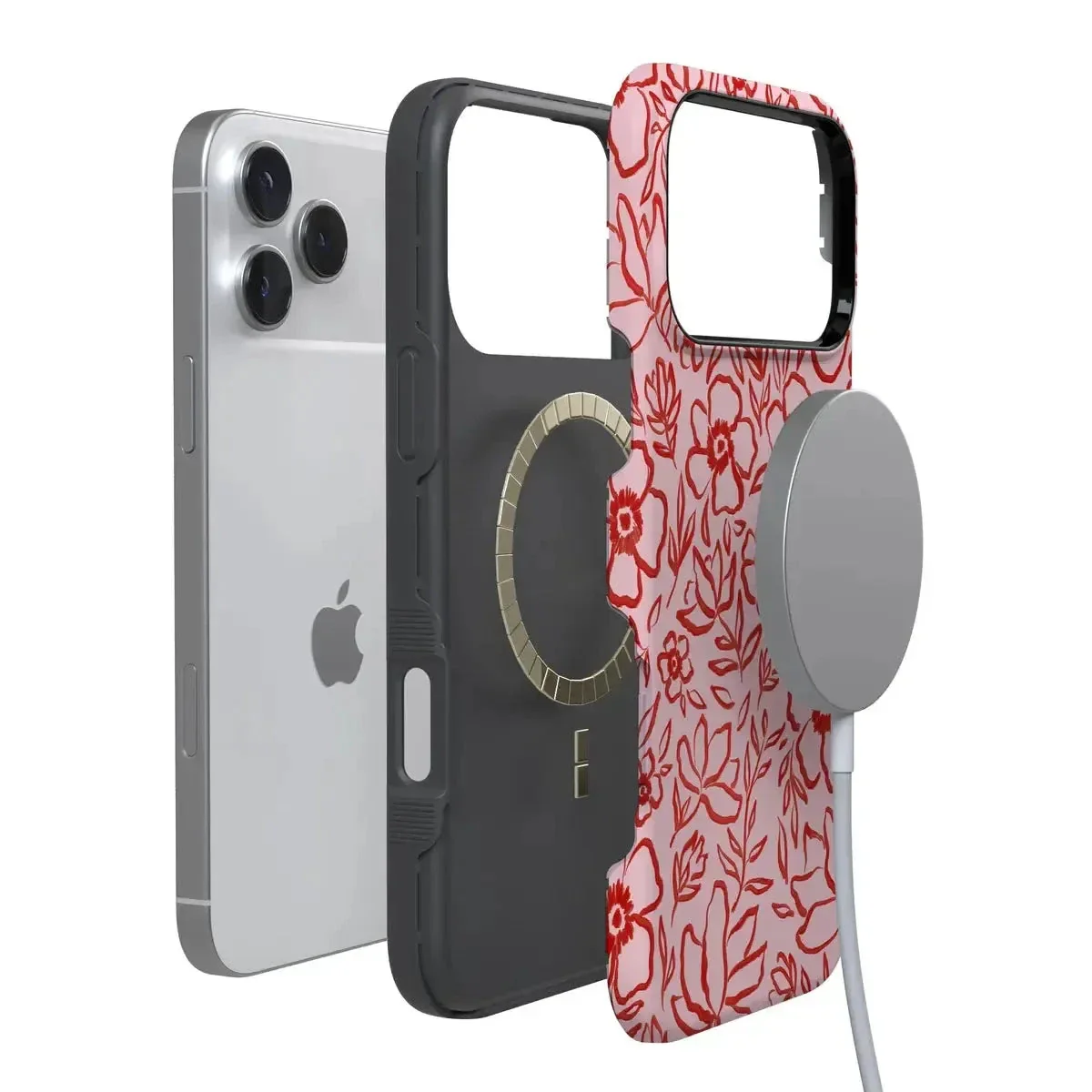 Blush Garden | Floral Doodle Case - Image 3