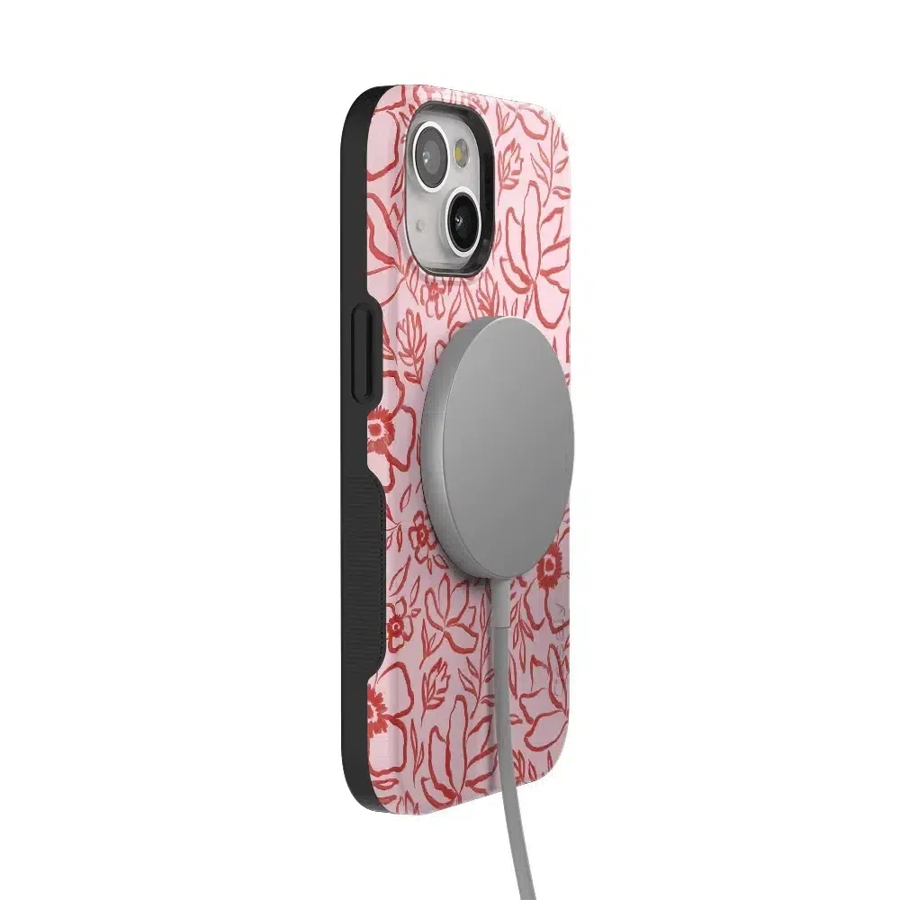 Blush Garden | Floral Doodle Case - Image 34