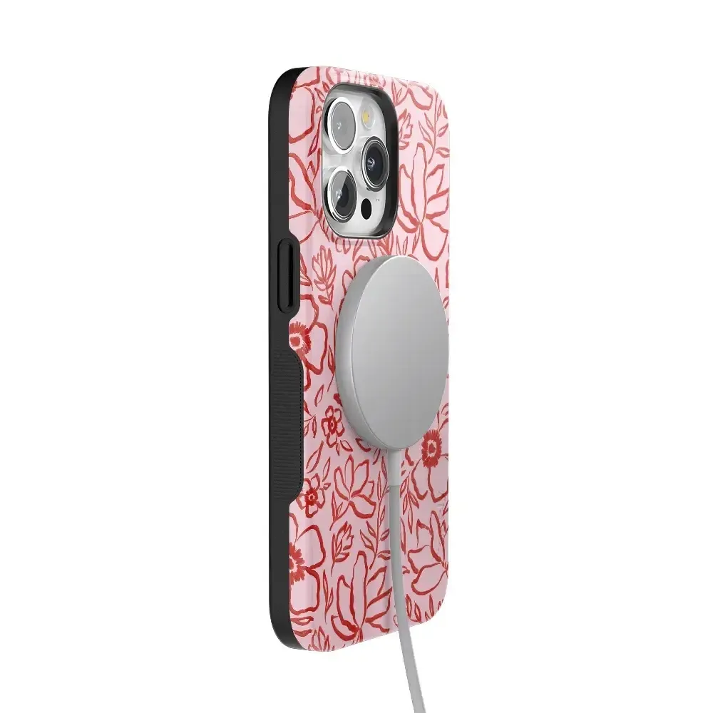 Blush Garden | Floral Doodle Case - Image 42