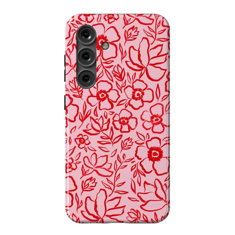 Blush Garden | Floral Doodle Case - Image 63
