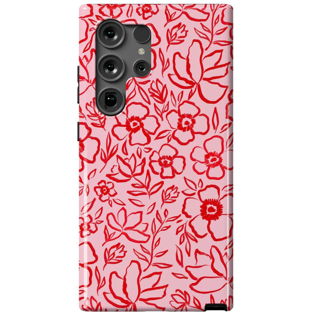 Blush Garden | Floral Doodle Case - Image 65