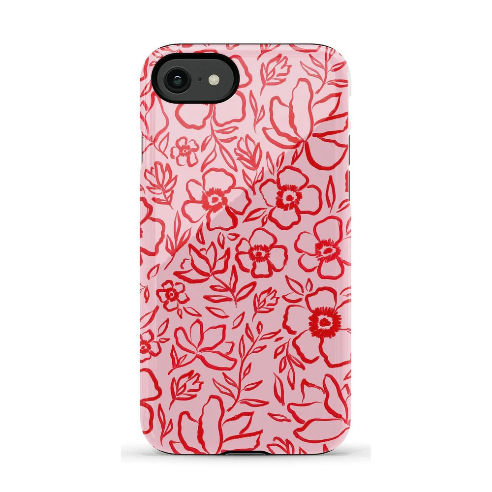 Blush Garden | Floral Doodle Case - Image 66