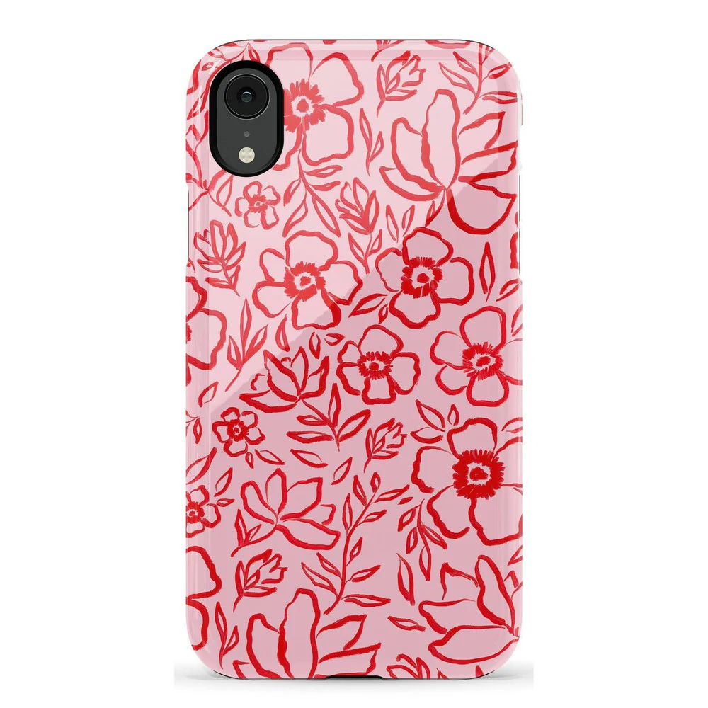 Blush Garden | Floral Doodle Case - Image 68