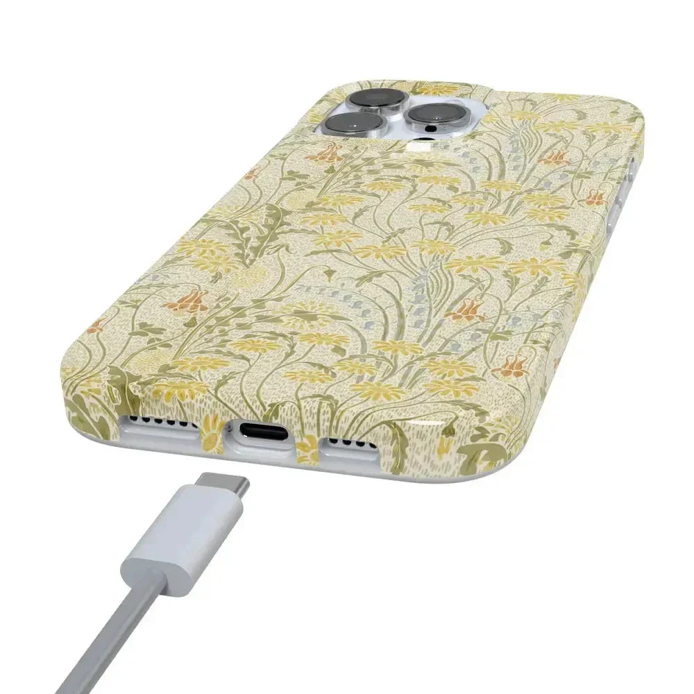 Boho Blooms | Golden Floral Case - Image 128