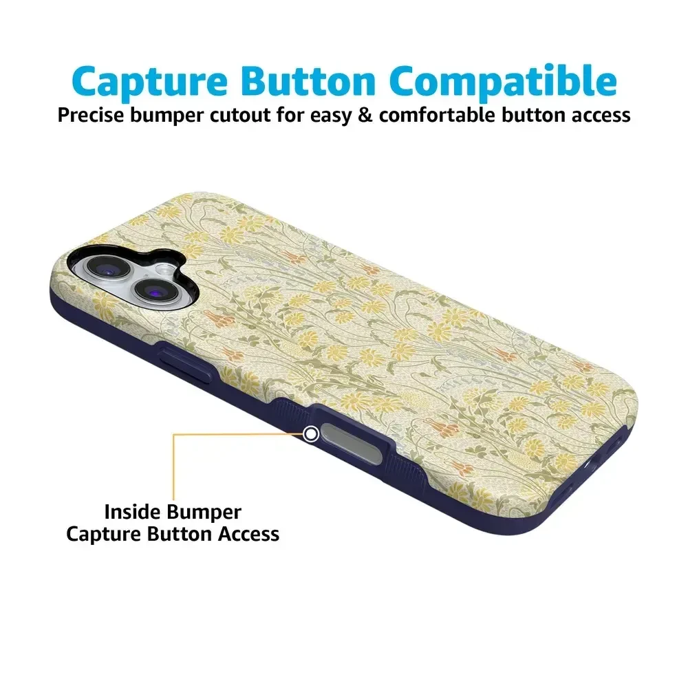 Boho Blooms | Golden Floral Case - Image 133