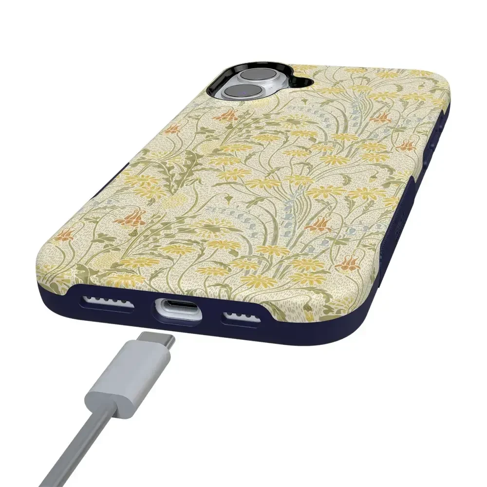Boho Blooms | Golden Floral Case - Image 139