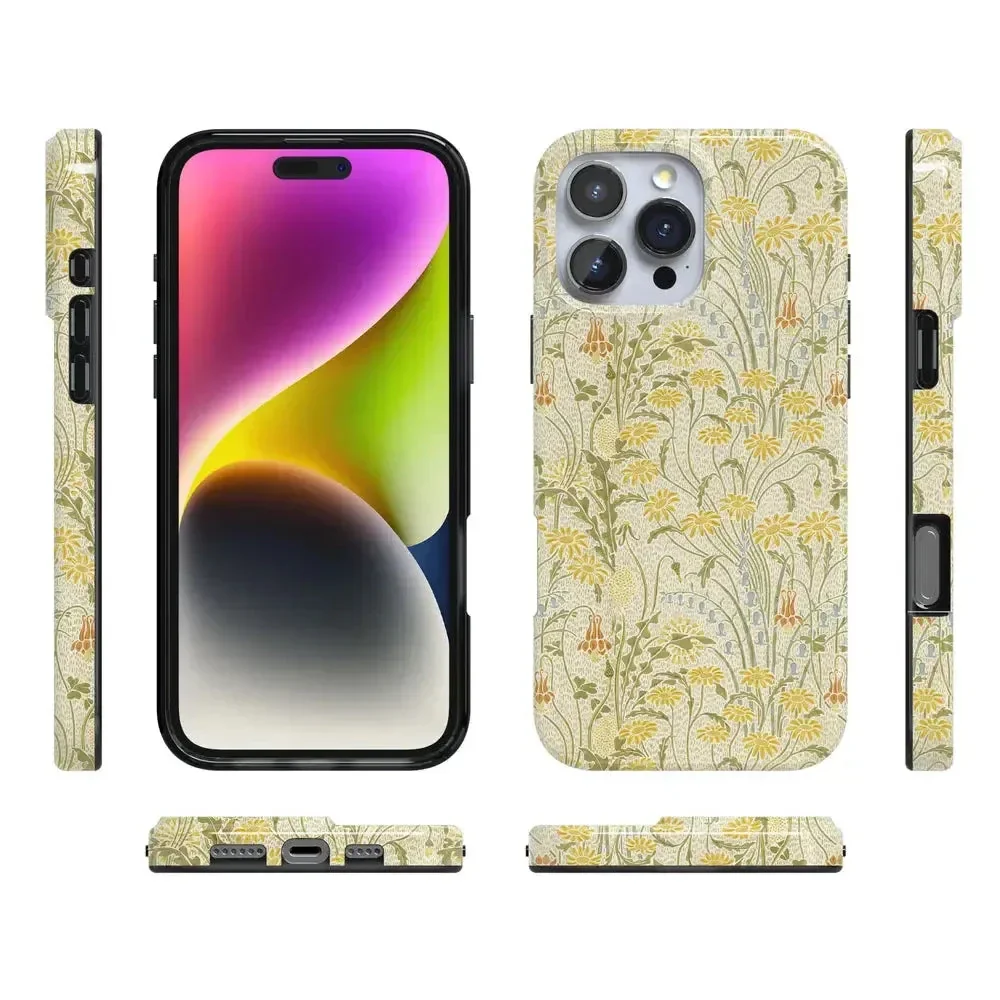 Boho Blooms | Golden Floral Case - Image 148
