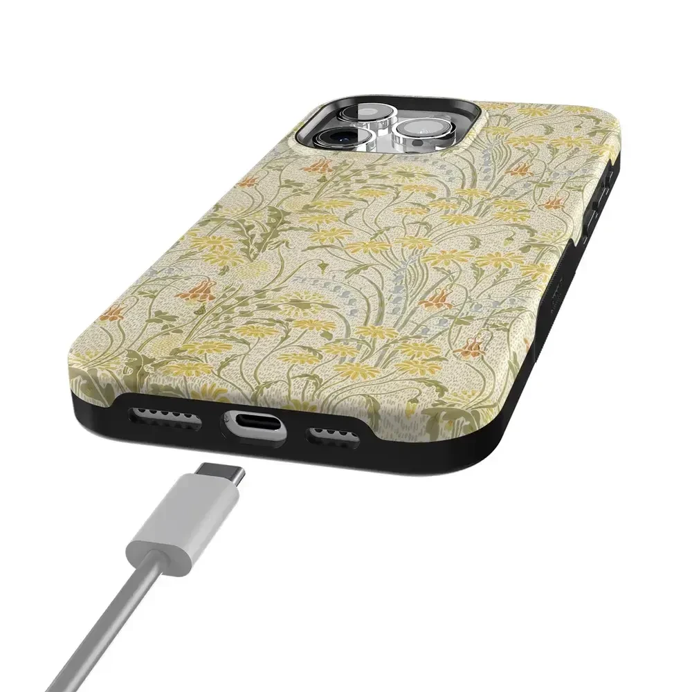 Boho Blooms | Golden Floral Case - Image 154