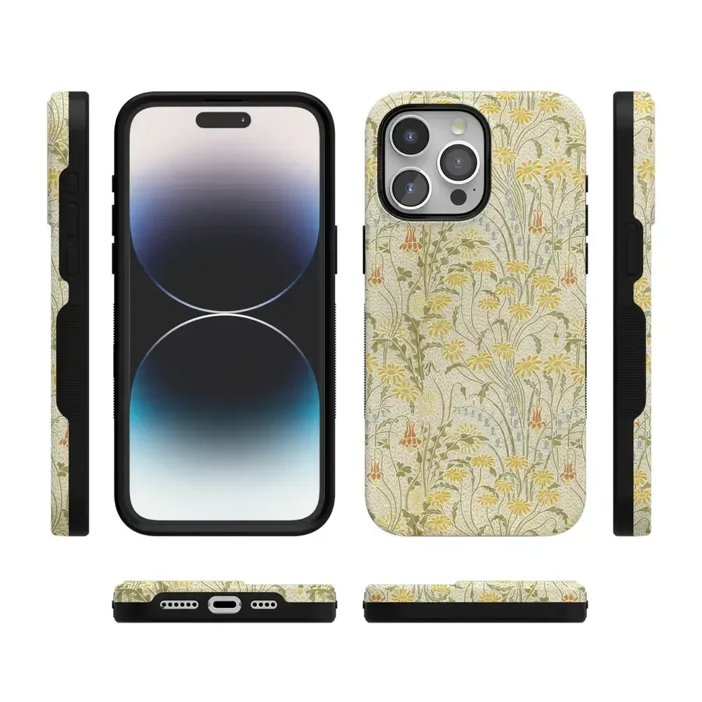 Boho Blooms | Golden Floral Case - Image 157
