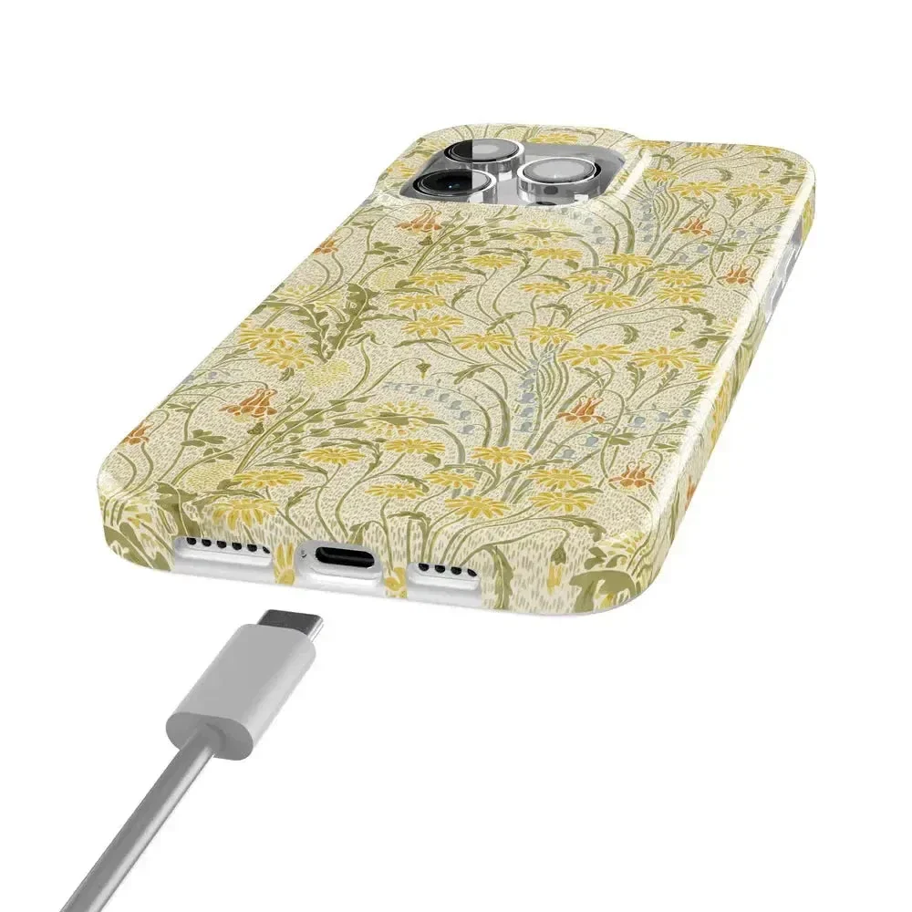 Boho Blooms | Golden Floral Case - Image 164
