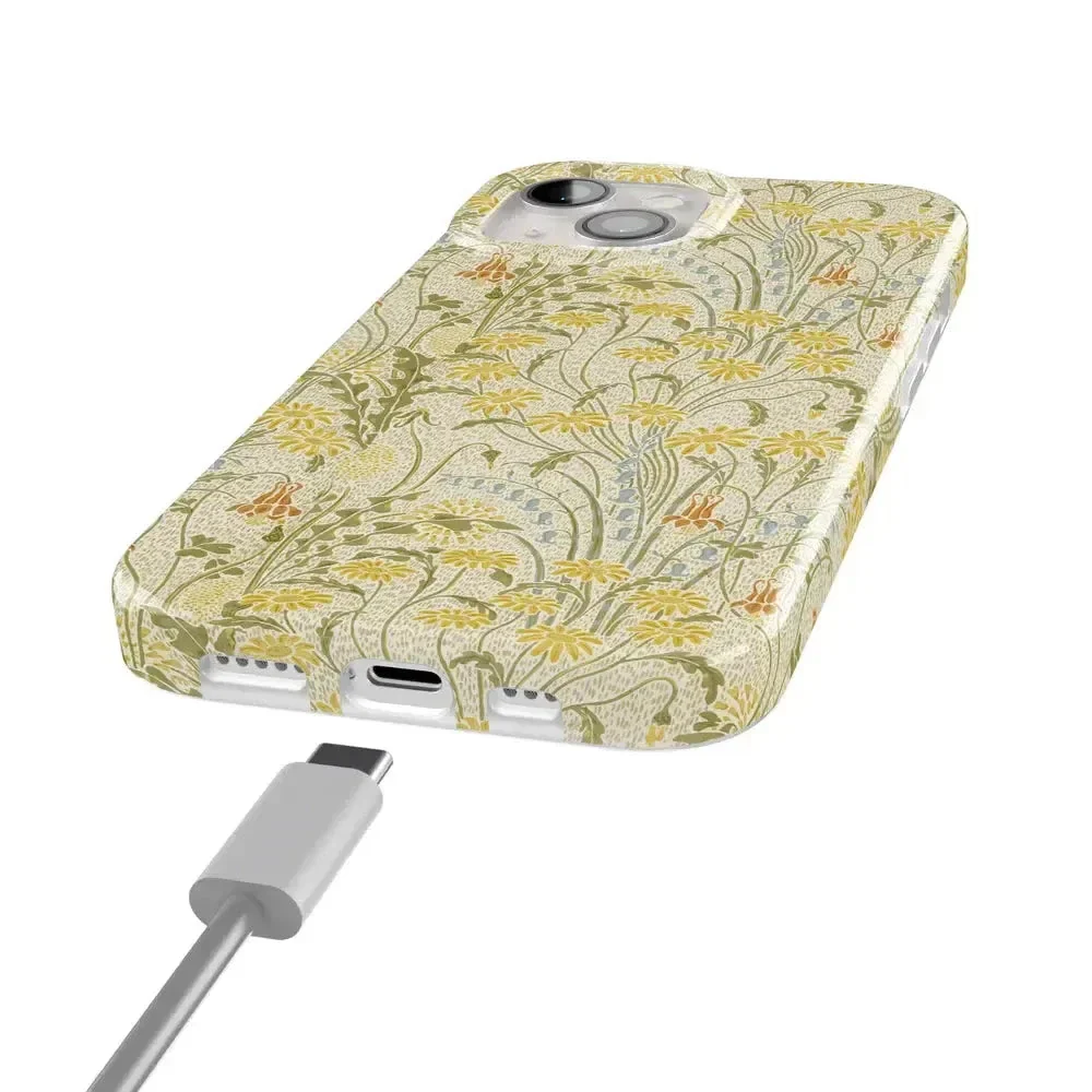 Boho Blooms | Golden Floral Case - Image 173