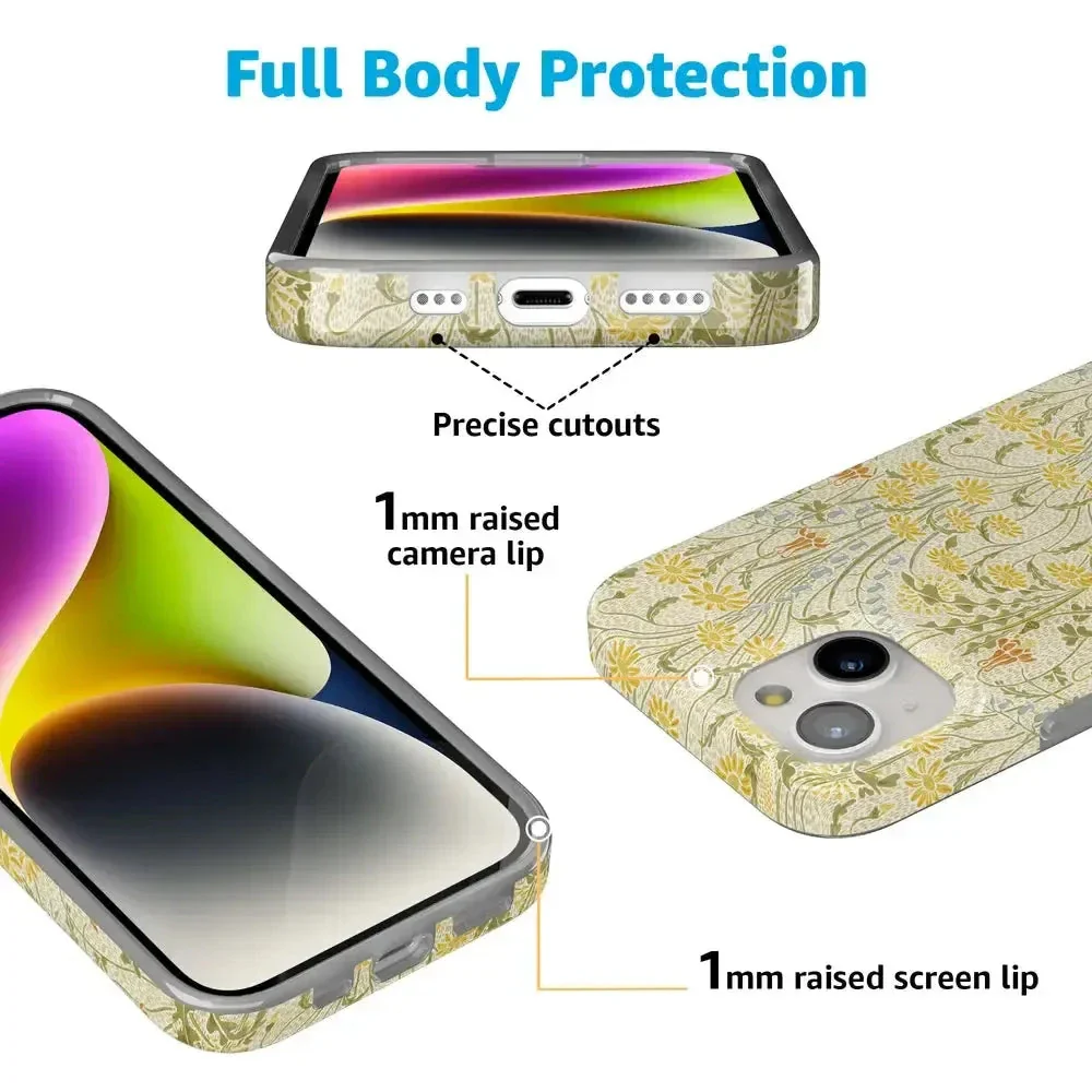 Boho Blooms | Golden Floral Case - Image 174
