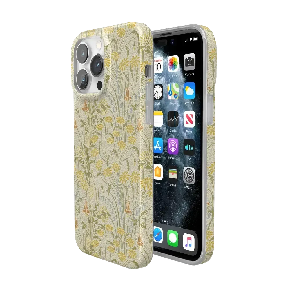 Boho Blooms | Golden Floral Case - Image 187