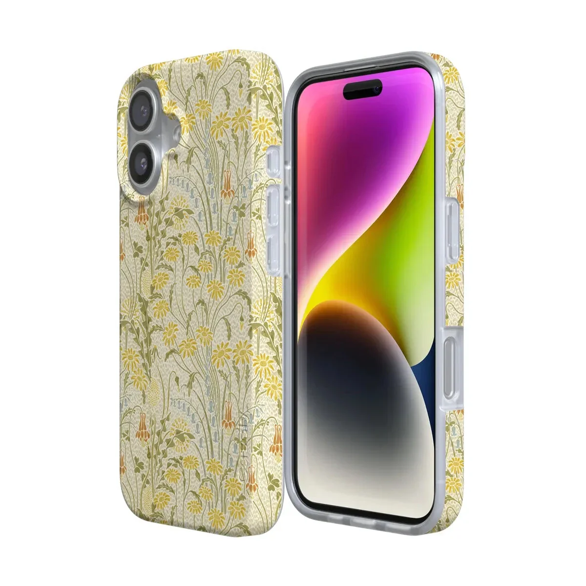 Boho Blooms | Golden Floral Case - Image 227