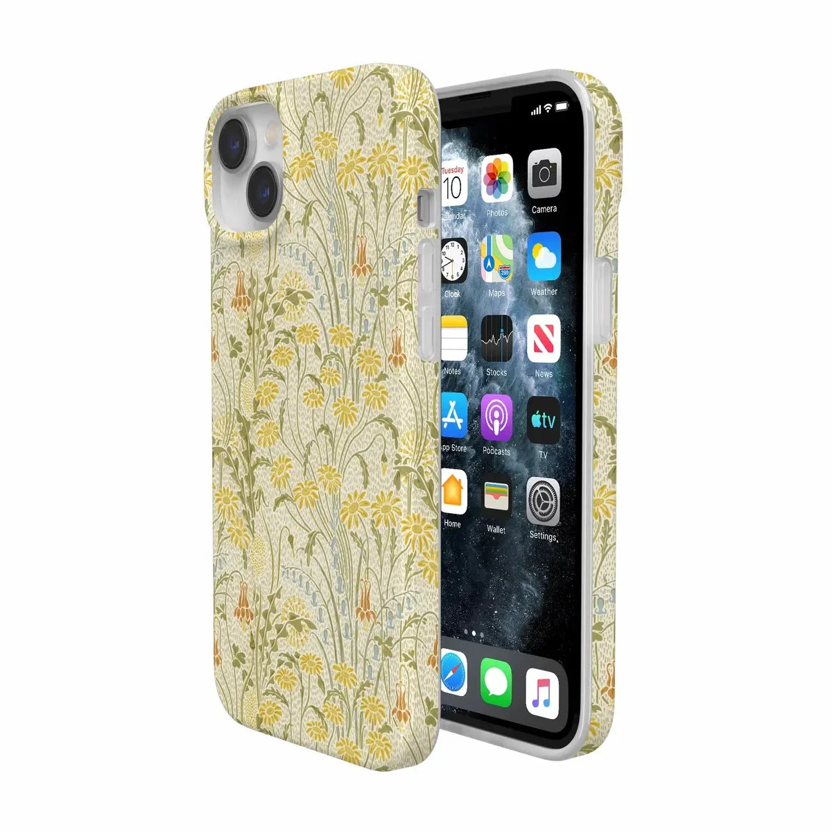 Boho Blooms | Golden Floral Case - Image 229