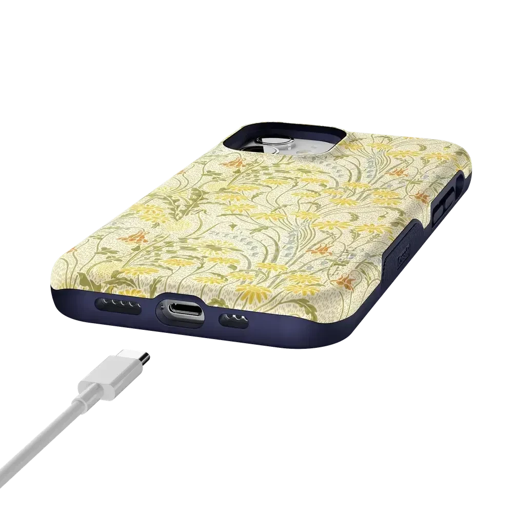 Boho Blooms | Golden Floral Case - Image 71