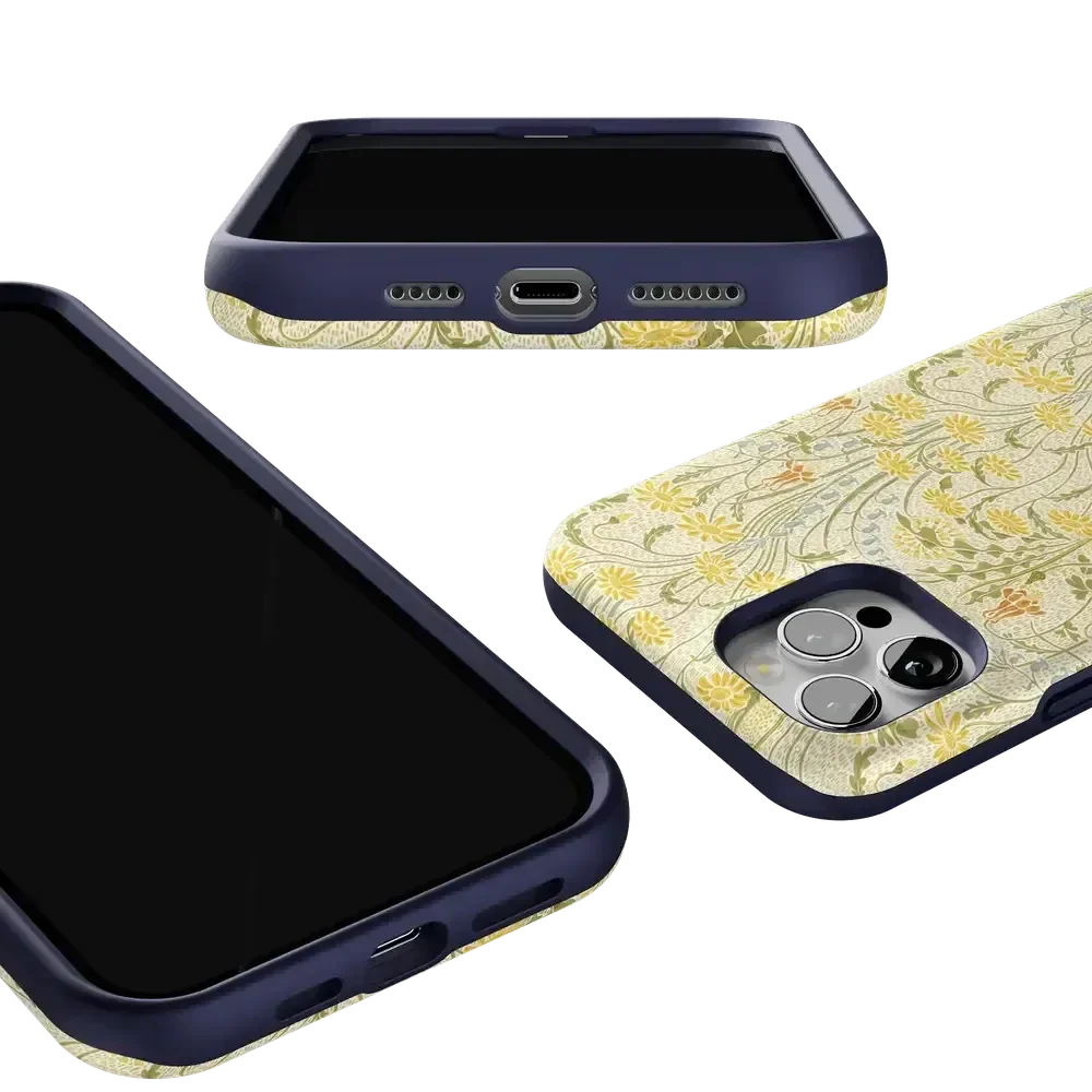 Boho Blooms | Golden Floral Case - Image 82