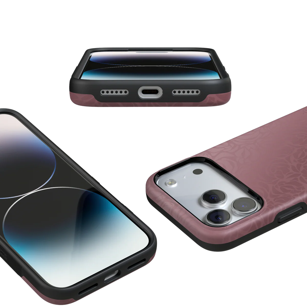 Bordeaux Rose | Moody Monochrome Case - Image 6