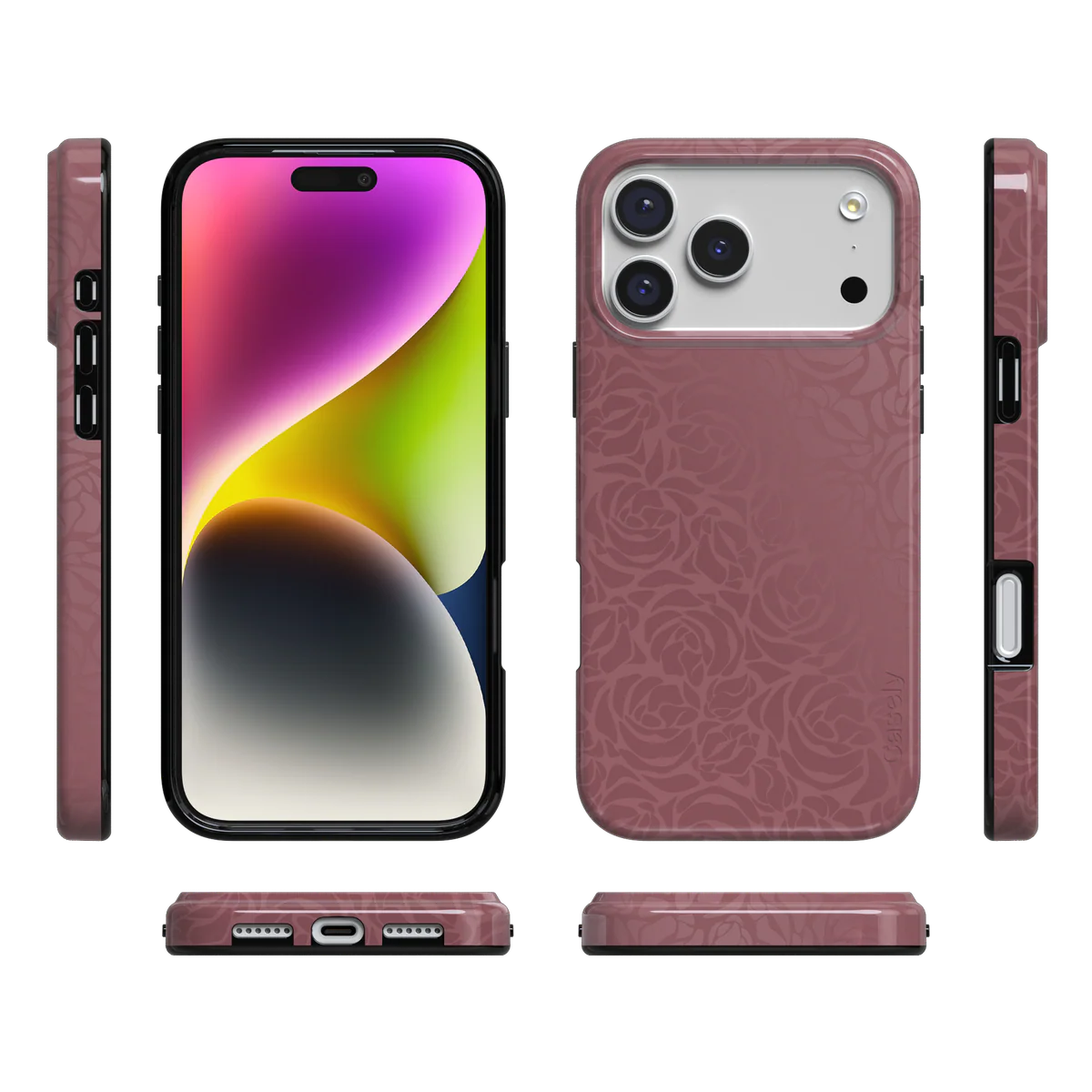Bordeaux Rose | Moody Monochrome Case - Image 64