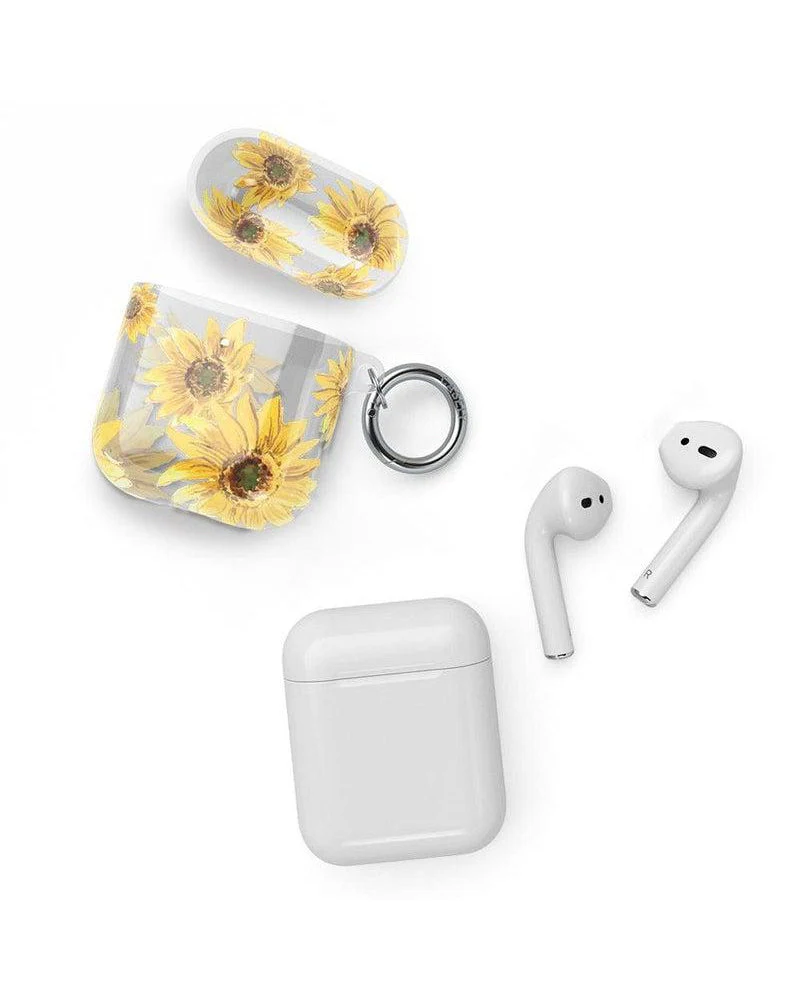 Golden Garden | Yellow Sunflower AirPods Case - Image 11