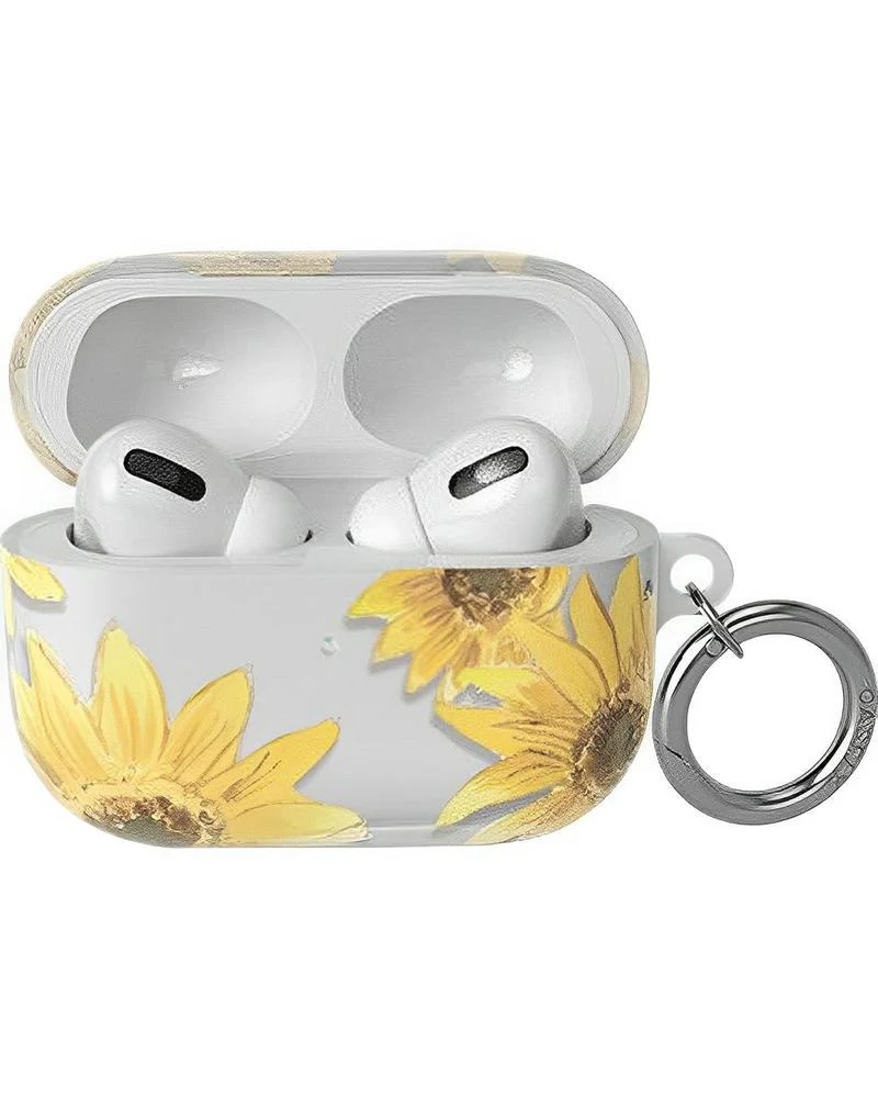 Golden Garden | Yellow Sunflower AirPods Case - Image 5