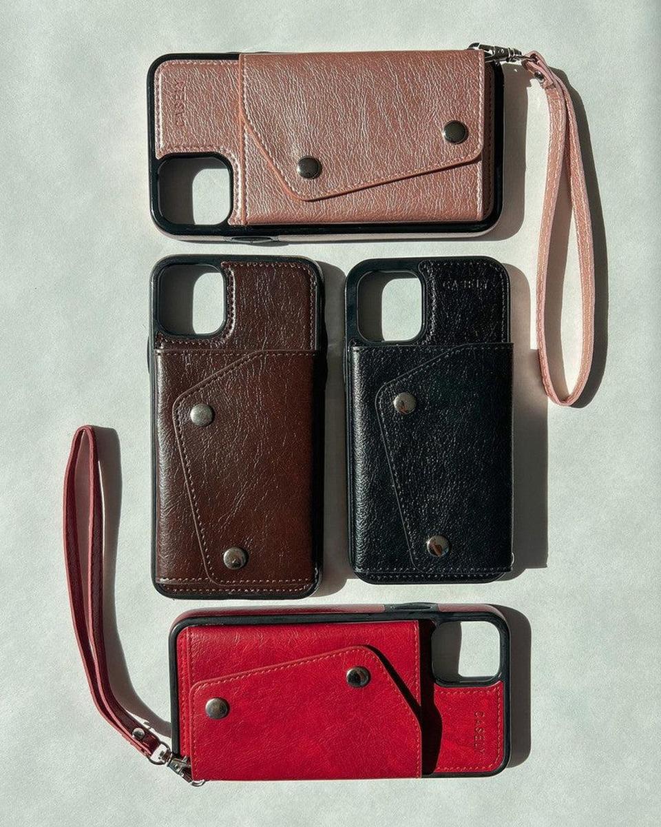Brown Vegan Leather | Wallet Case - Image 9