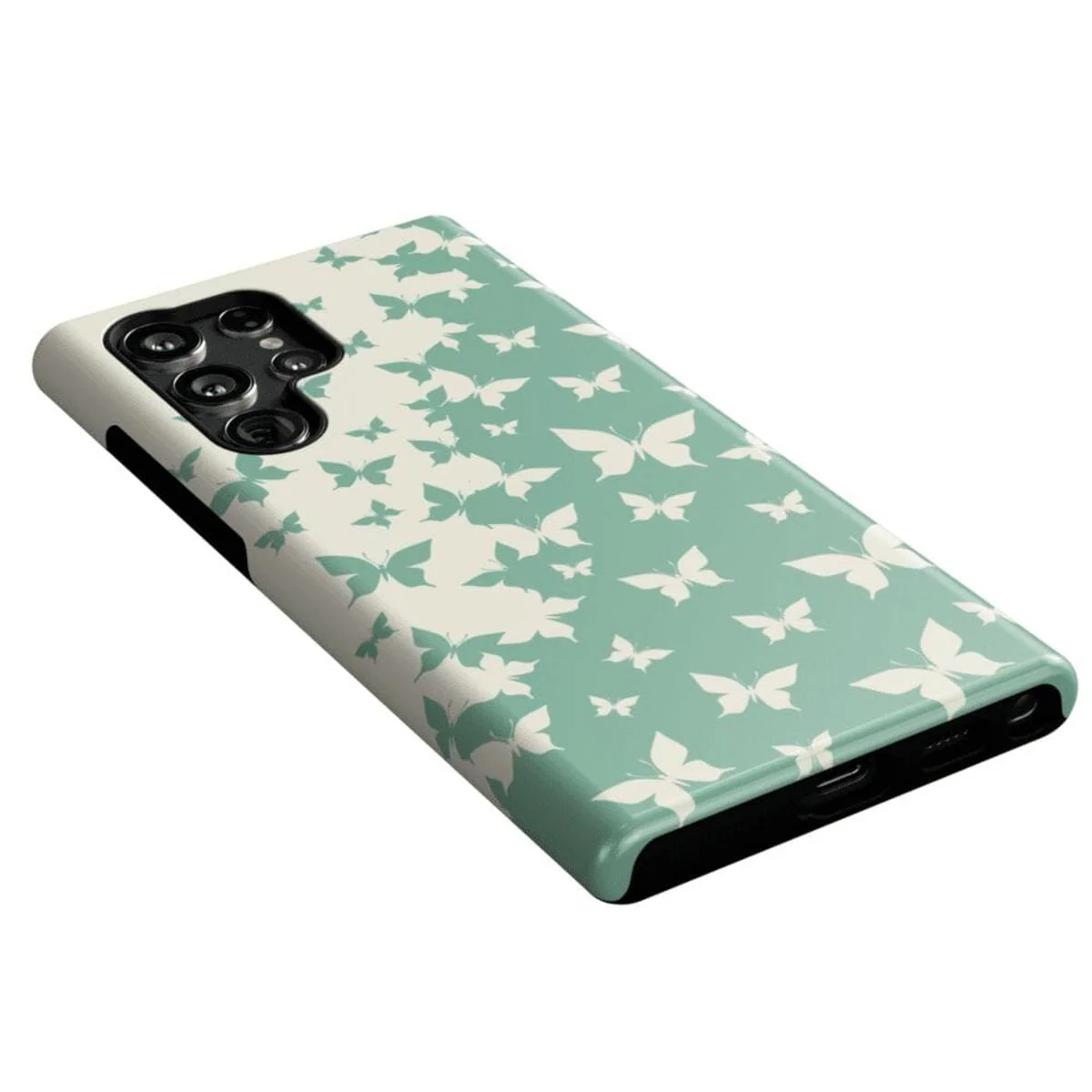 Butterfly Effect | Sage Colorblock Samsung Case - Image 19
