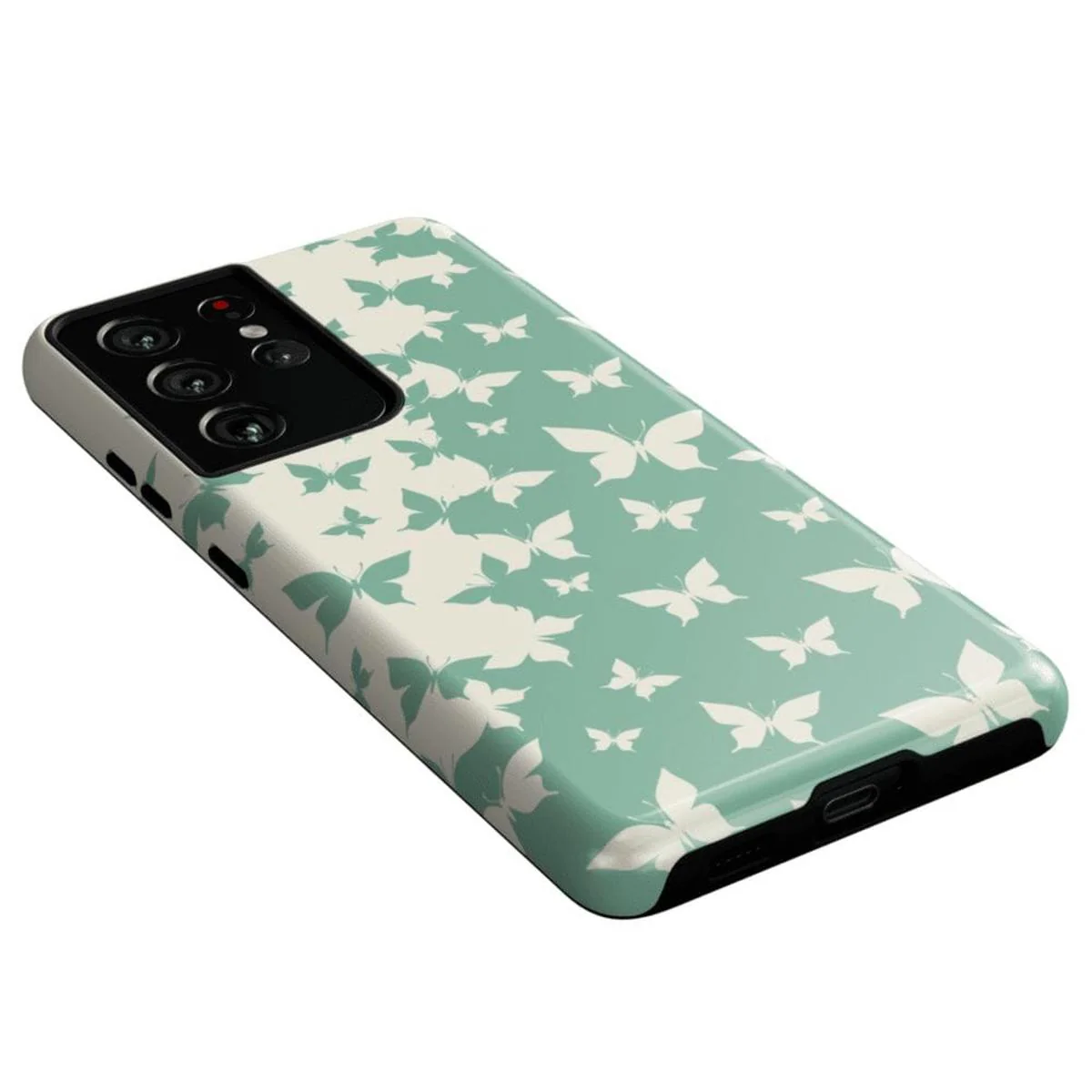 Butterfly Effect | Sage Colorblock Samsung Case - Image 28