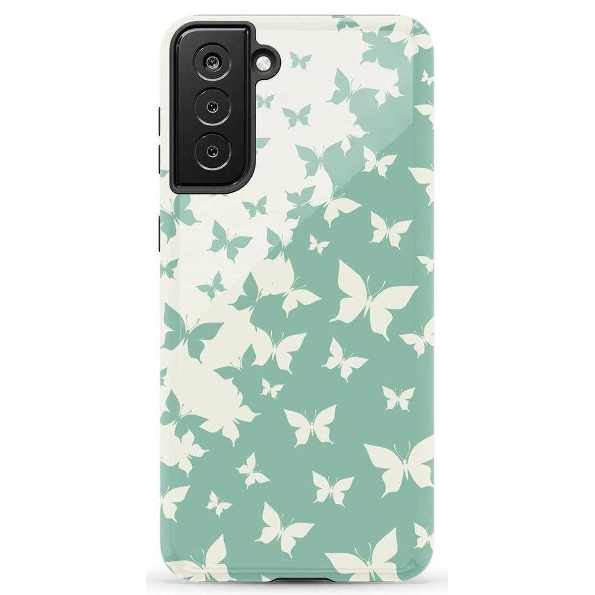 Butterfly Effect | Sage Colorblock Samsung Case - Image 33