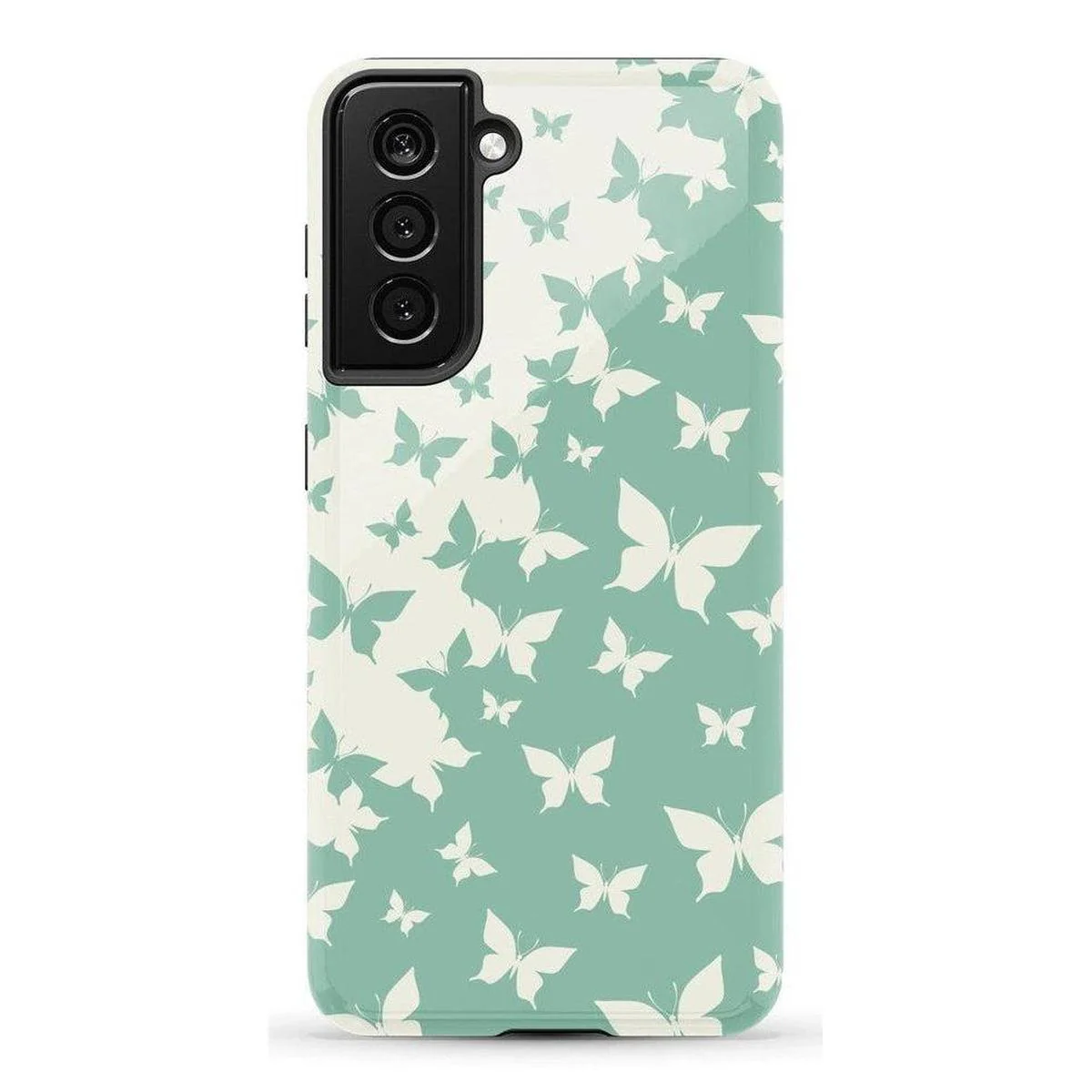 Butterfly Effect | Sage Colorblock Samsung Case - Image 36