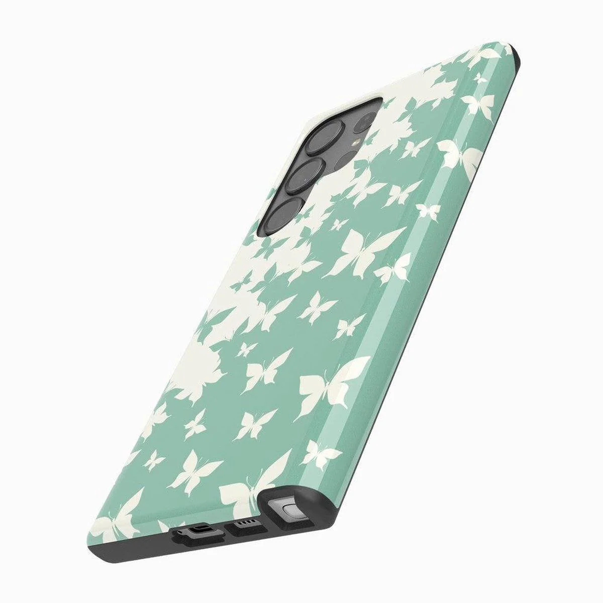Butterfly Effect | Sage Colorblock Samsung Case - Image 4