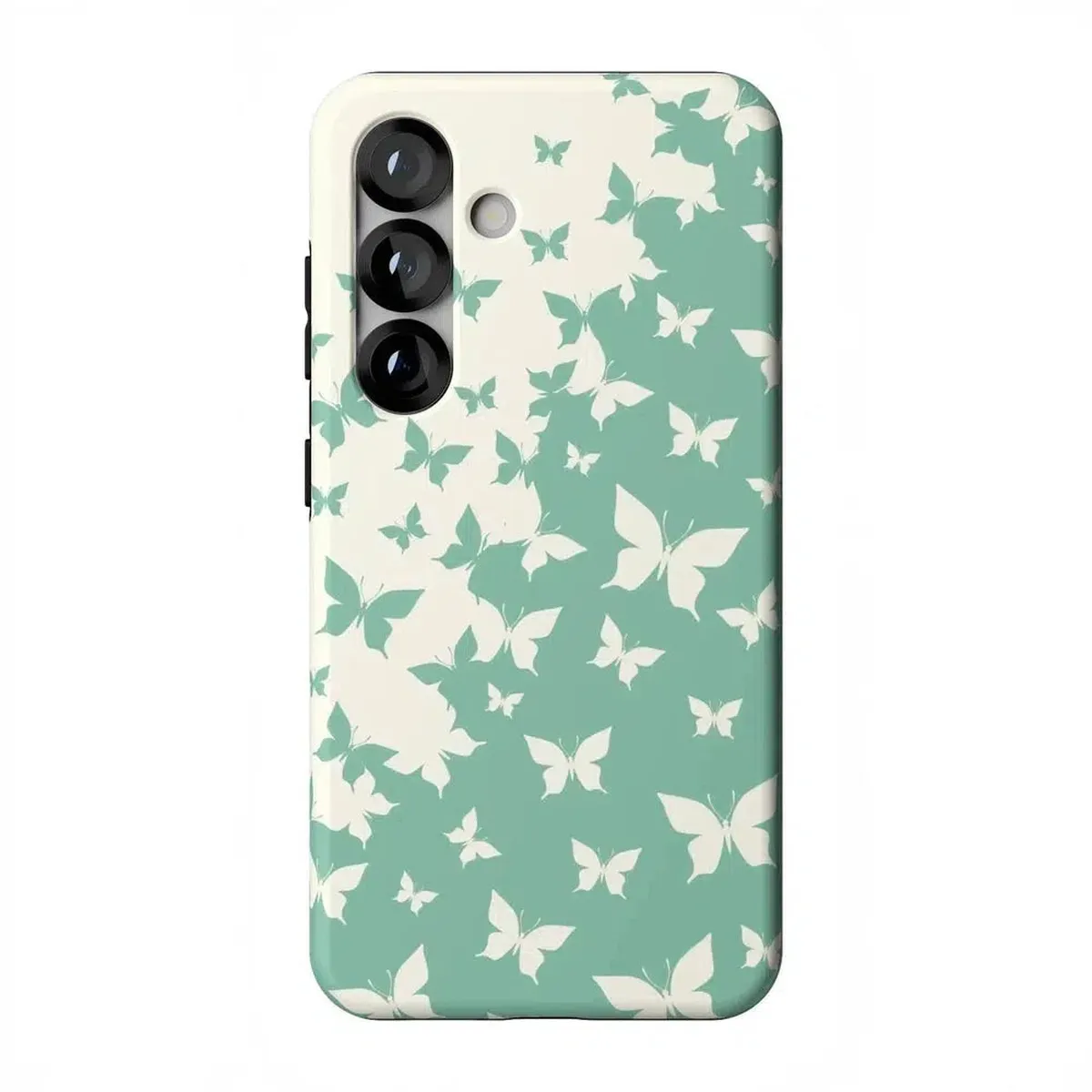 Butterfly Effect | Sage Colorblock Samsung Case - Image 48