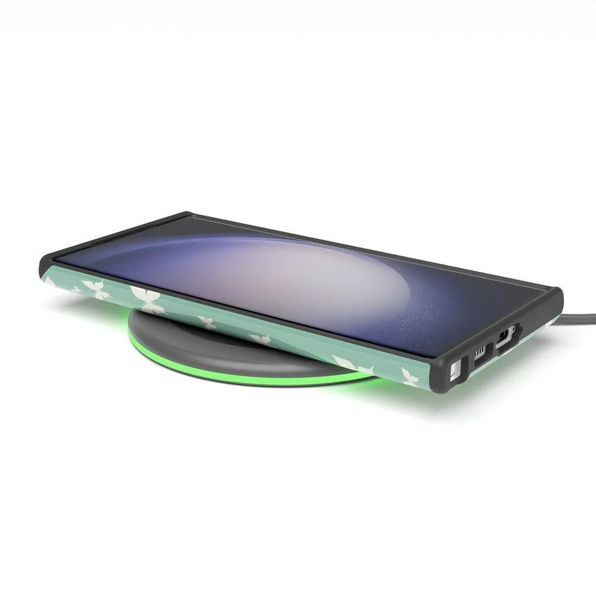 Butterfly Effect | Sage Colorblock Samsung Case - Image 5