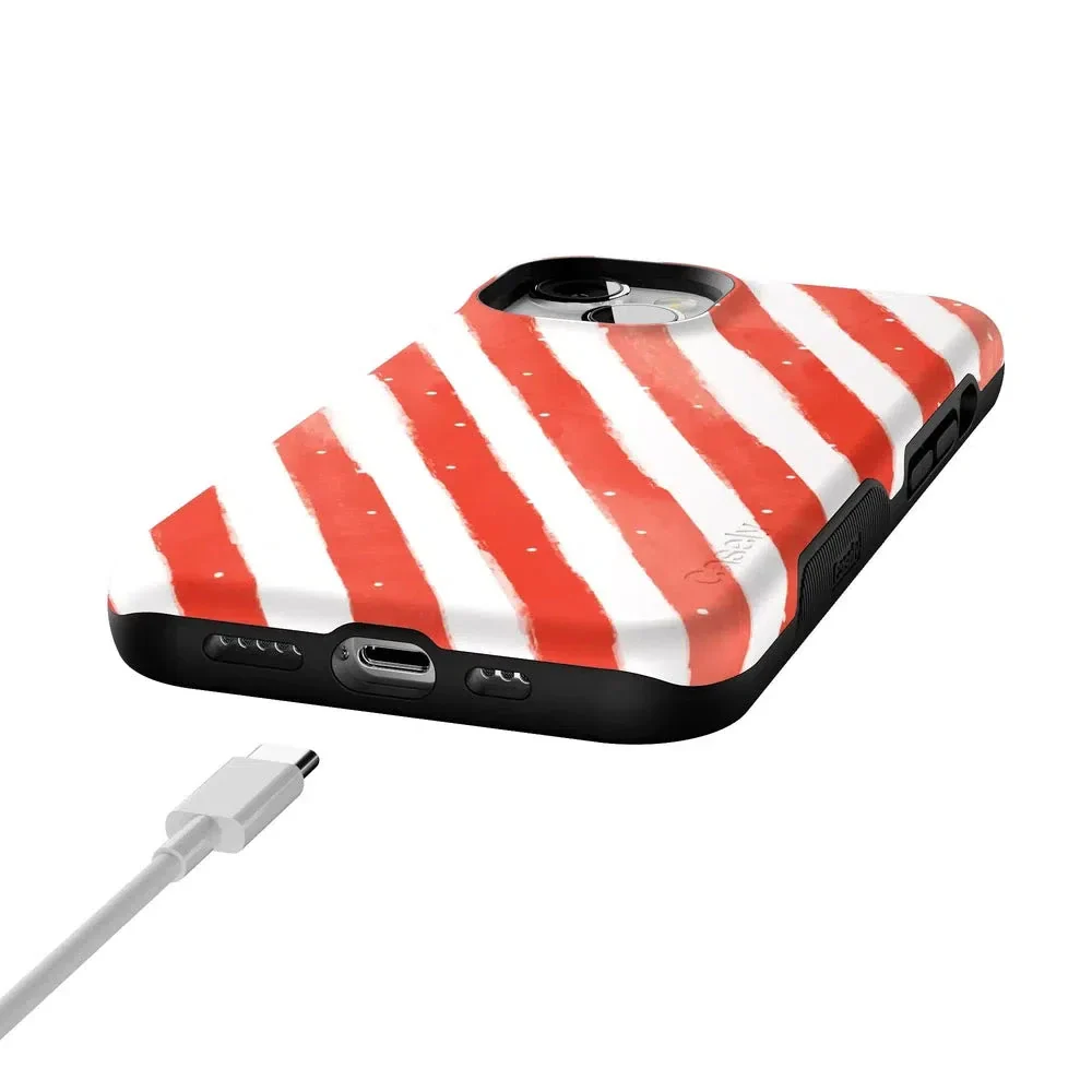 Candy Cane Lane | Peppermint Stripes Case - Image 111