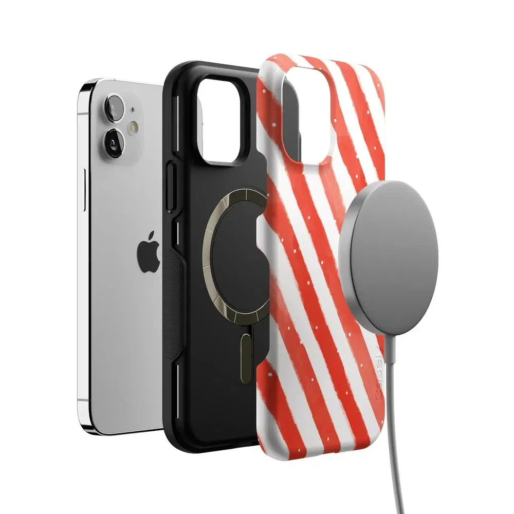 Candy Cane Lane | Peppermint Stripes Case - Image 90